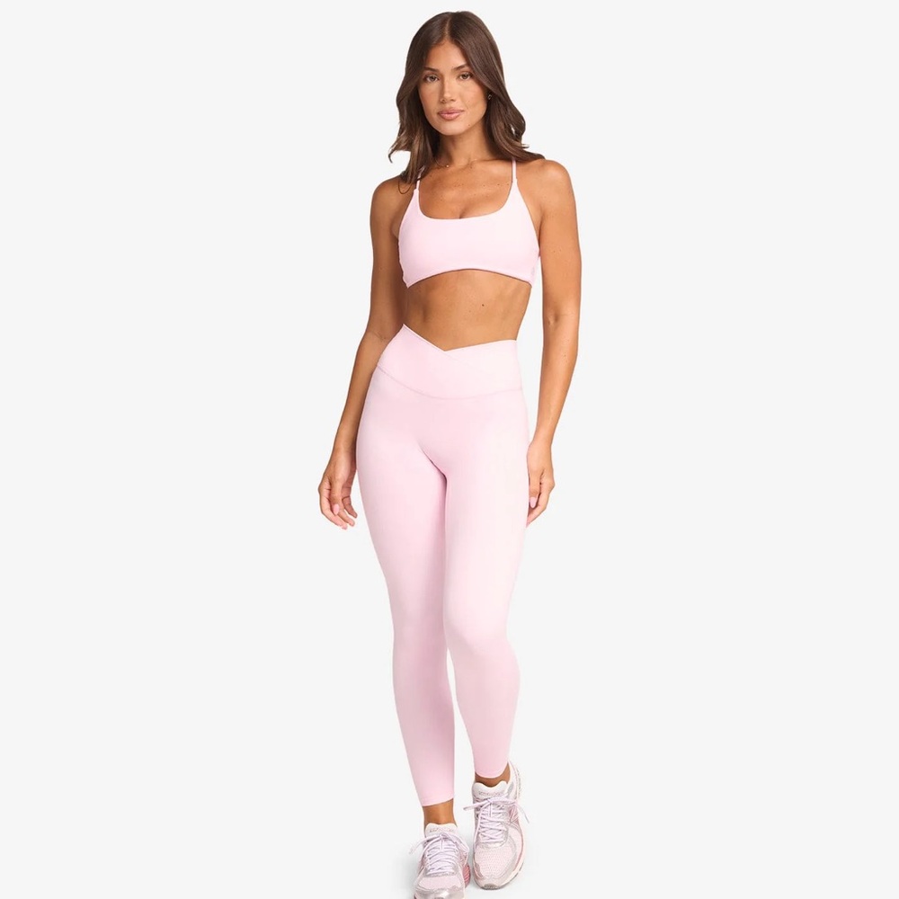 CSB wrap over leggings in blossom